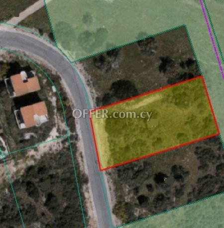 Building Plot for sale in Secret Valley, Paphos - 1