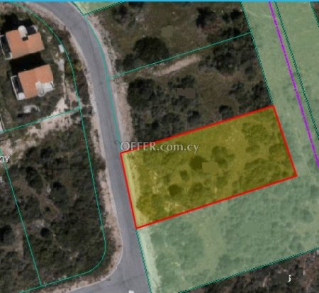 Building Plot for sale in Secret Valley, Paphos