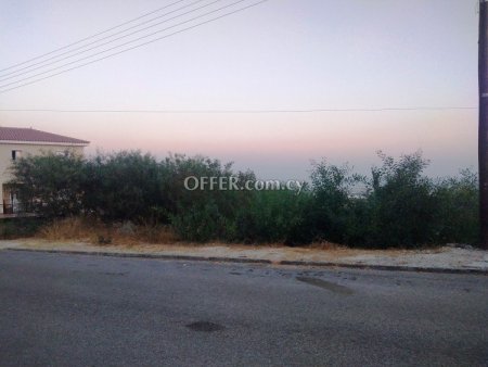 Building Plot for sale in Tala, Paphos