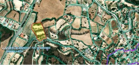 Residential Field for sale in Kallepia, Paphos