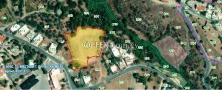 Residential Field for sale in Argaka, Paphos