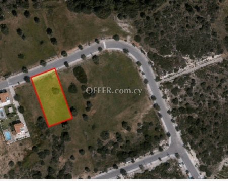 Building Plot for sale in Secret Valley, Paphos