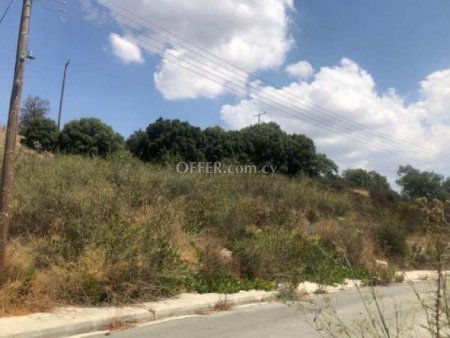 Building Plot for sale in Stroumbi, Paphos
