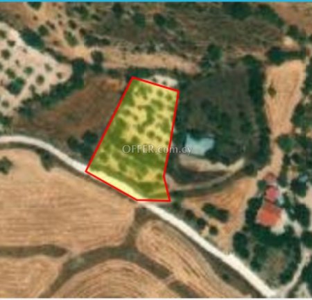 Field for sale in Milia Pafou, Paphos