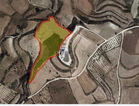 Residential Field for sale in Stroumbi, Paphos