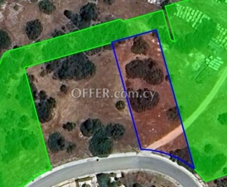 Building Plot for sale in Secret Valley, Paphos