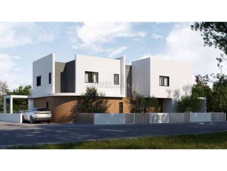 New modern three bedroom semi detached residence in Archangelos area of Nicosia