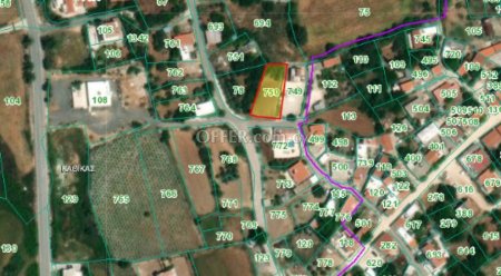 Residential Field for sale in Kathikas, Paphos - 4