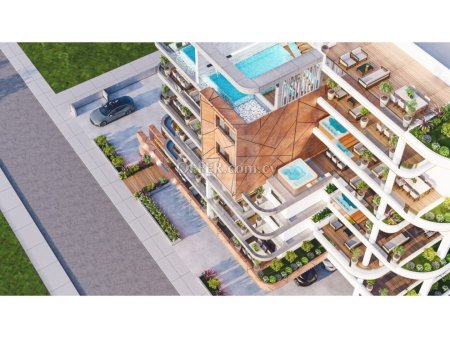 New three bedroom apartment at Mackenzie area of Larnaca