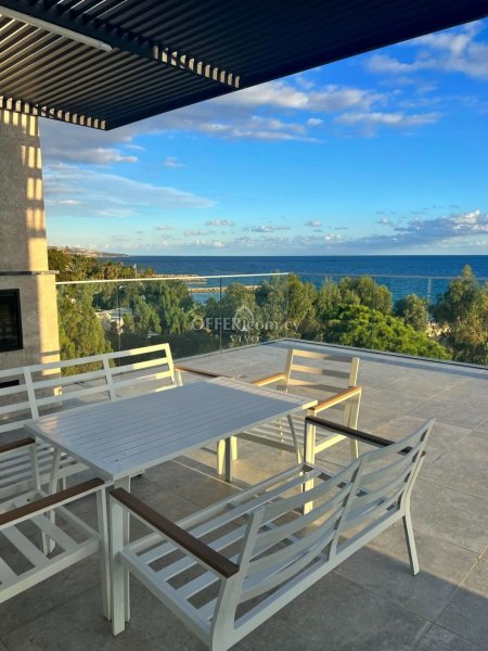 DUBLEX 3 FLOOR  SEA VIEW APARTMENT FOR RENT LOCATED ON THE SEA FRONT
