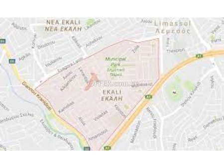 Huge plot for sale in Ekali area of Limassol