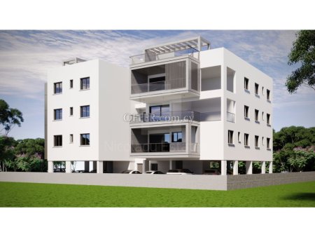 New two bedroom apartment with roof garden in Aradippou area of Larnaca - 8