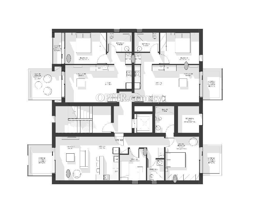 Apartment (Flat) in City Center, Paphos for Sale - 1