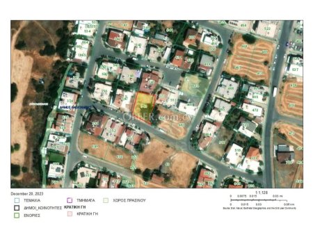 Plot of 530m2 plot in Lakatamia near Town hall
