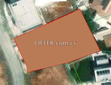 Residential Plot Of 640 Sq.m.  In Carolina Park Area In Latsia, Nicosi - 1