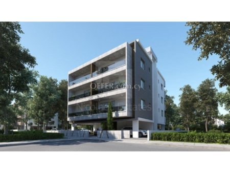 New one bedroom apartment on the last floor at Aglantzia s prestigious area