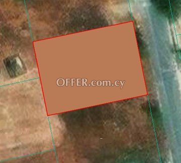 Residential Plot Of 557 Sq.m.  In Pallouriotissa, Nicosia- Close Τo SO