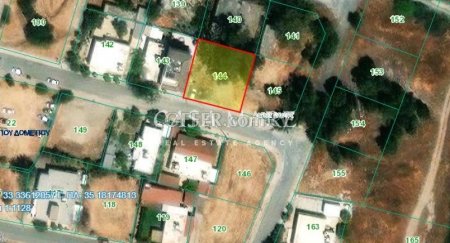 Residential plot of land in Agios Dometios in Nicosia