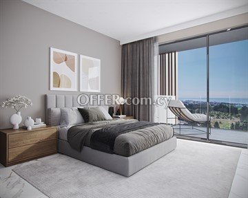 Seaview Luxurious 2 Bedroom Apartment  In Kissonerga, Pafos