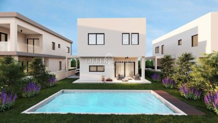 CONTEMPORARY 4 BEDROOM VILLA WITH POOL ON AGIOS ATHANASIOS HILL