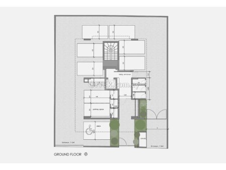 Brand new super luxury whole floor 3 bedroom apartment in Mesa Geitonia - 3