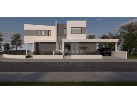 Brand new three bedroom semi detached house in Episkopeio area of Nicosia - 5