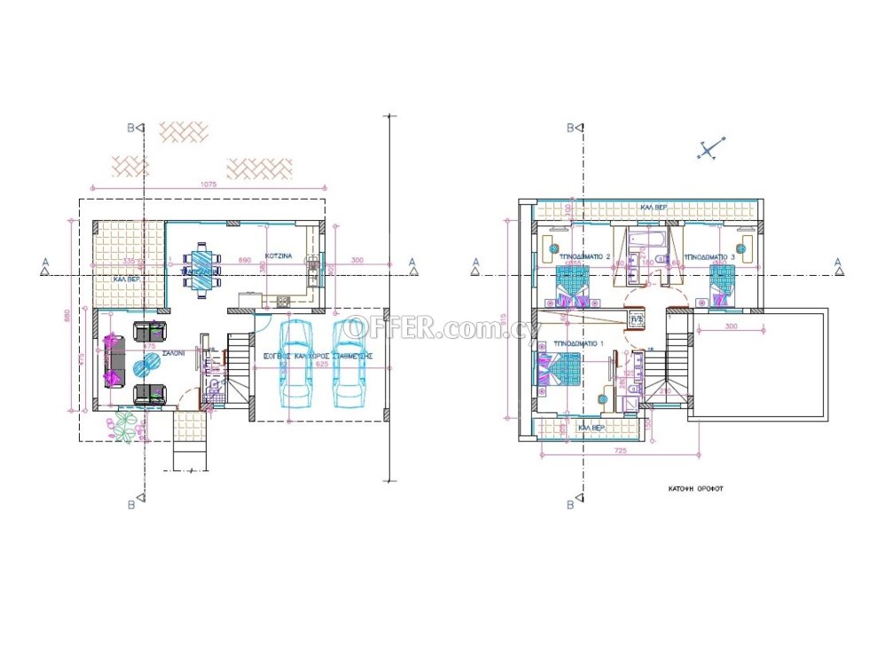 New three bedroom house in Oroklini area of Larnaca - 4