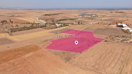 Industrial field in Astromeritis Nicosia.