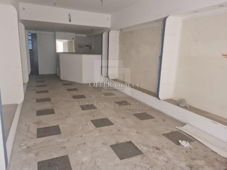 Shop office for sale in the most commercial area of Limassol