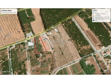 Large piece of residential land at Zakaki walking distance to the Casino
