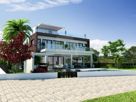 New Luxurious four bedroom beach front villa in Larnaca - 1