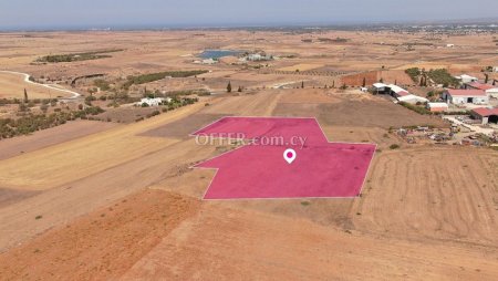 Industrial field in Astromeritis Nicosia. - 2