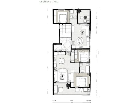Brand new 1 bedroom luxury apartment off plan in Halkutsa Limassol - 2