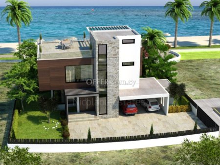 New Luxurious four bedroom beach front villa in Larnaca - 4