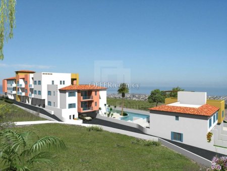 Huge plot for sale in Tala area of Paphos with full building permits architecture plans - 2