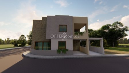3 BEDROOM STONE LOOK MAISONETTE KEY READY  IN PYRGOS