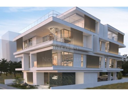 Brand New Three Bedroom Apartment with Roof Garden in Platy Aglantzias Nicosia