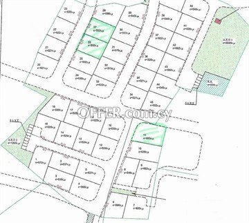 Plot 575 Sq.m.  In Geri, Nicosia - Opposite From Pen Hill 
(Athalassa 