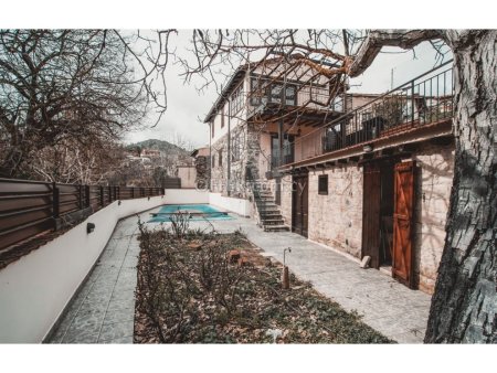 Traditional stone house with private swimming pool in Louvaras village - 6