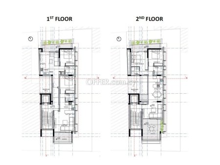 New modern two plus one bedrooms Penthouse in Engomi area Nicosia - 4