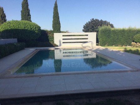 Luxury 5 bedroom villa with private swimming pool and many features available for rent in Germasogia Limassol - 4