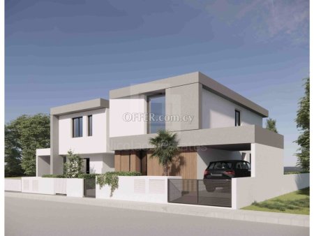 Brand New Semi Detached Three Bedroom House for Sale in Archangelos Lakatamia - 5