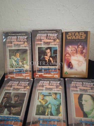 11 original videocassettes star Trek, star wars. - 4