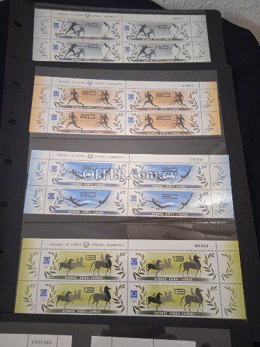 Block of four 2004, Cyprus stamps. - 3