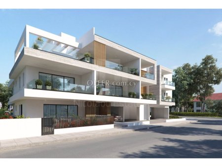 New three plus one bedrooms penthouse in Livadhia area Larnaca - 9