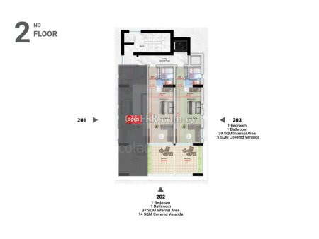 New three bedroom apartment in Mackenzie area of Larnaca - 8