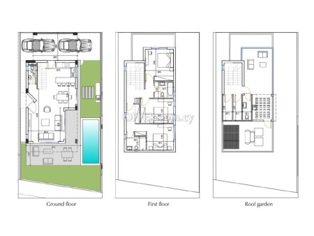 New contemporary three plus one bedroom semi detached house in Livadhia area of Larnaca - 6