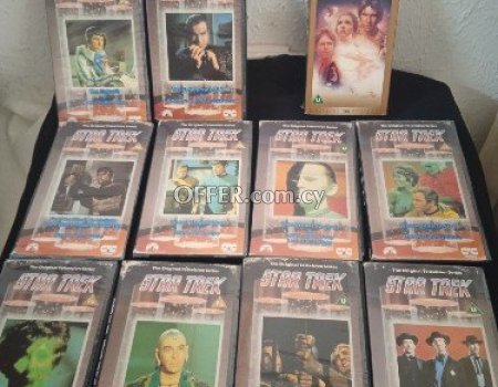 11 original videocassettes star Trek, star wars. - 6