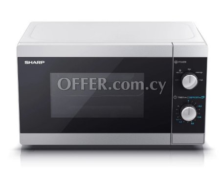 Sharp Microwave Oven YC-MS01E-S Silver 20L 800W - 3