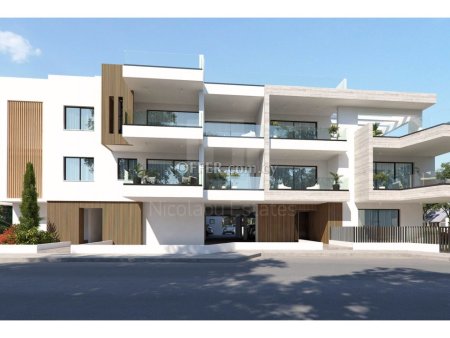 New two bedroom ground floor apartment with private yard in Livadhia area Larnaca - 3